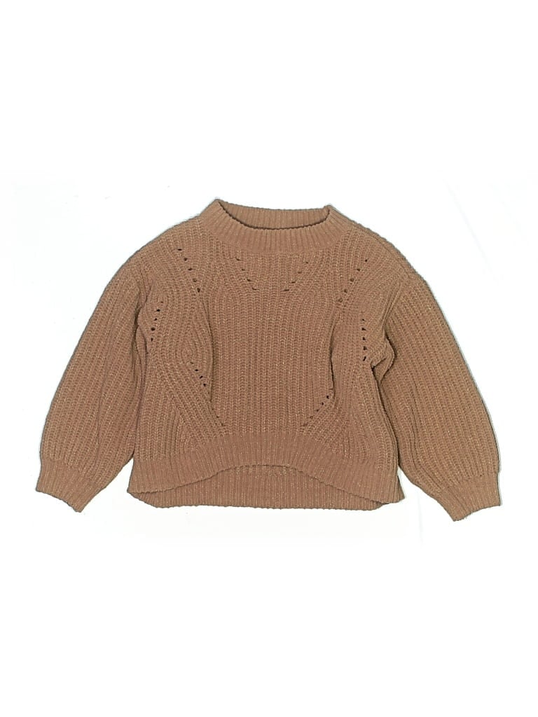 Pre-owned Old Navy Kids' Pullover Sweater In Brown