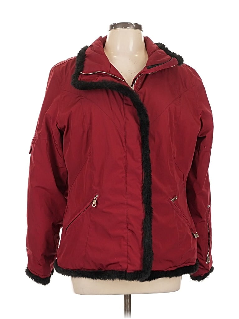 Pre-owned Niløs Jacket In Red