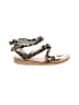 Sseko Animal Print Ivory Tan Wedges Size 6 - photo 1