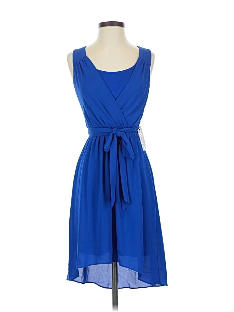 Express Casual Dress In Blue