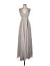 BHLDN 100% Polyester Gray Cocktail Dress Size XS - photo 1