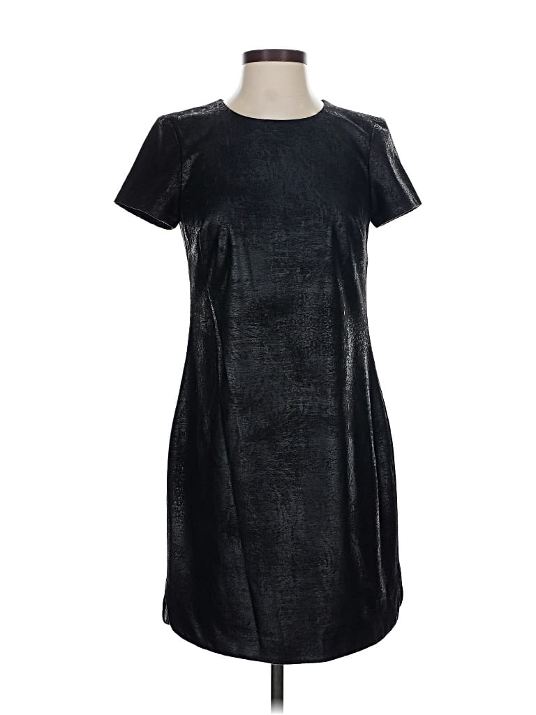 Pre-owned Br Standard Casual Dress In Black