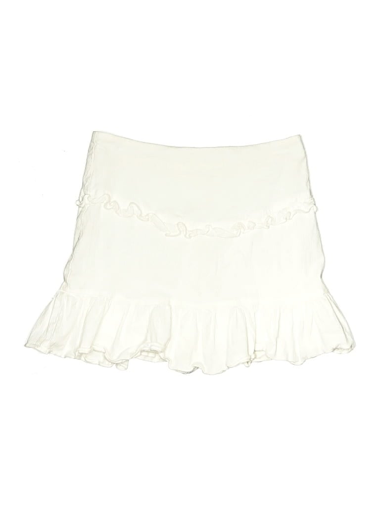 Pre-owned Market Casual Skirt In White