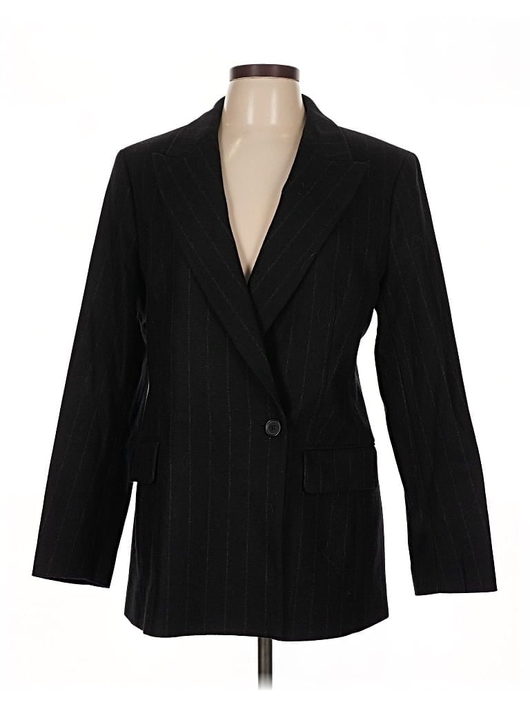 Pre-owned Banana Republic Blazer Jacket In Black