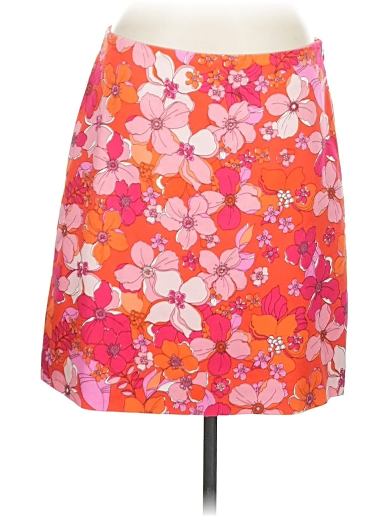 Pre-owned Talbots Casual Skirt In Orange