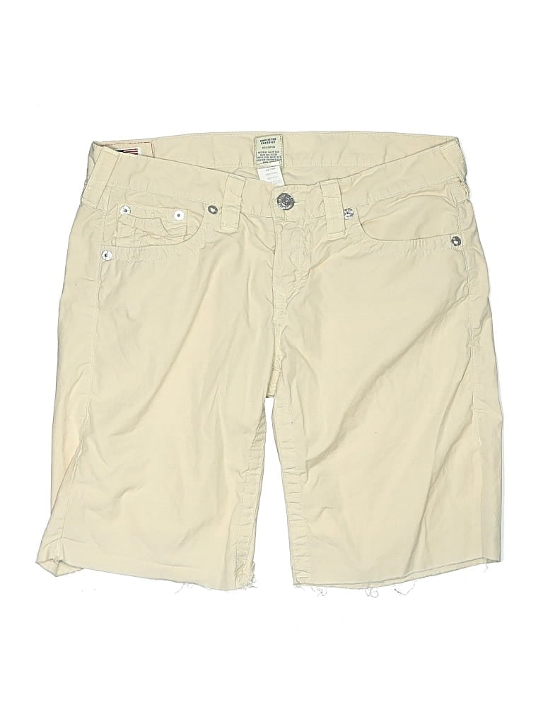 Pre-owned True Religion Khaki Shorts In Brown