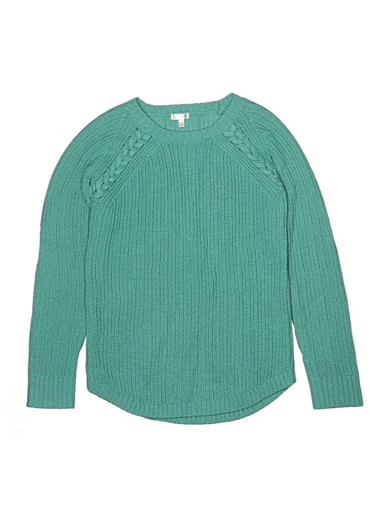 Pre-owned Tahari Kids' Pullover Sweater In Blue