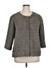 Eileen Fisher 100% Rayon Gray Brown Blazer Size XL - photo 1