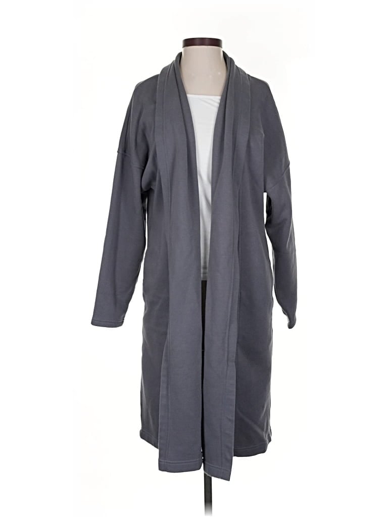 Pre-owned Reebok Cardigan Sweater In Gray