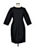 Talbots 100% Polyester Black Casual Dress Size 8 - photo 1