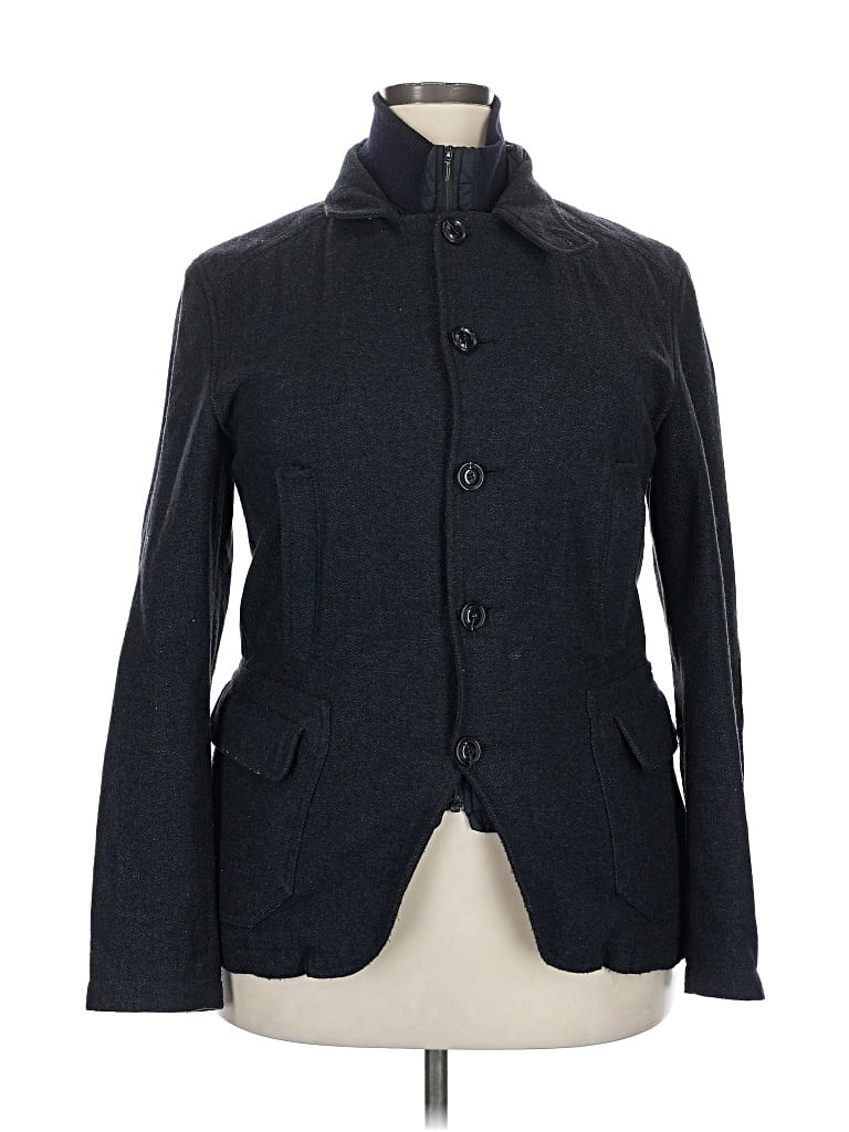 Pre-owned Assorted Brands Blazer Jacket In Blue