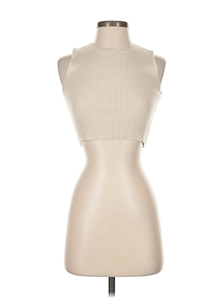 Pre-owned Olivaceous Cardigan Sweater In Brown