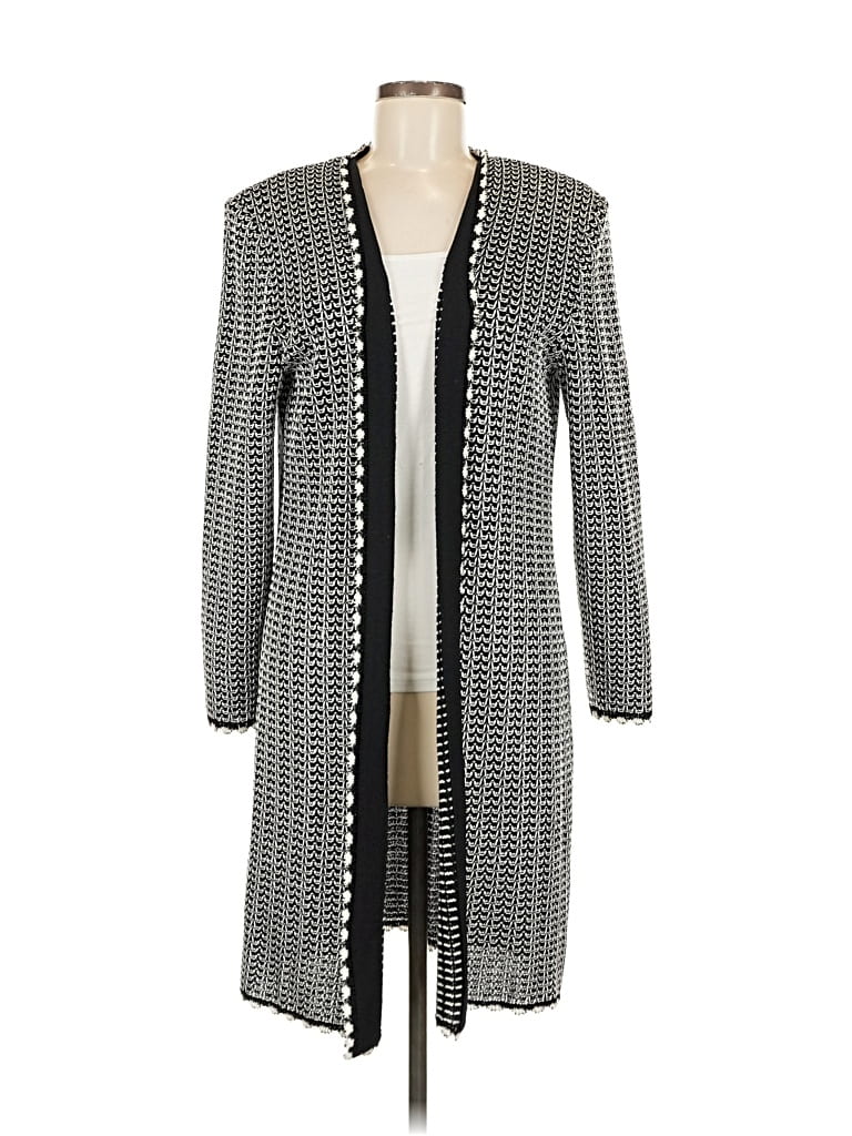 Pre-owned St. John Couture Coat In Gray