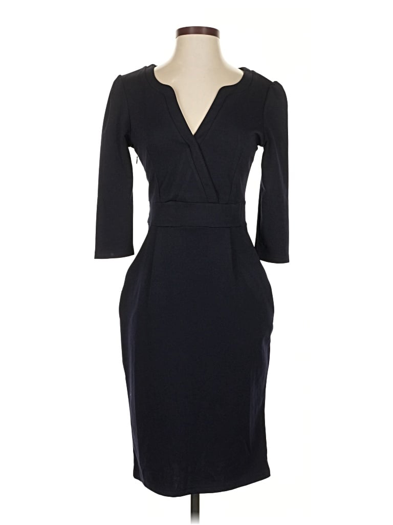 Pre-owned Assorted Brands Cocktail Dress In Blue