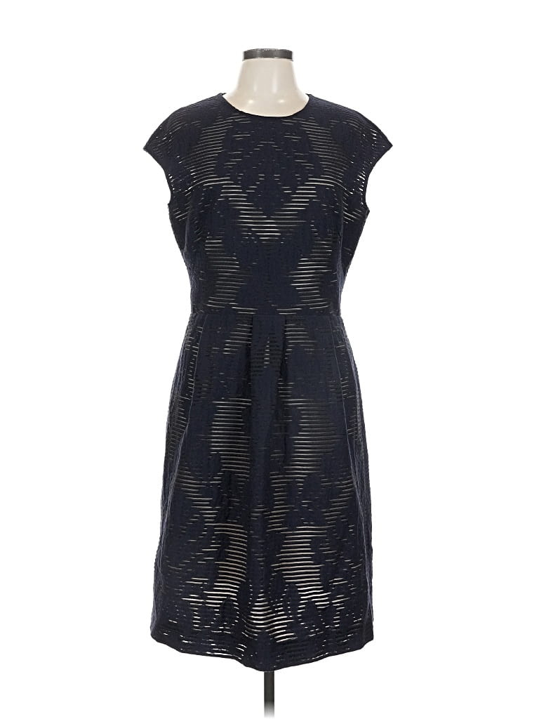 Pre-owned Lela Rose Cocktail Dress In Black
