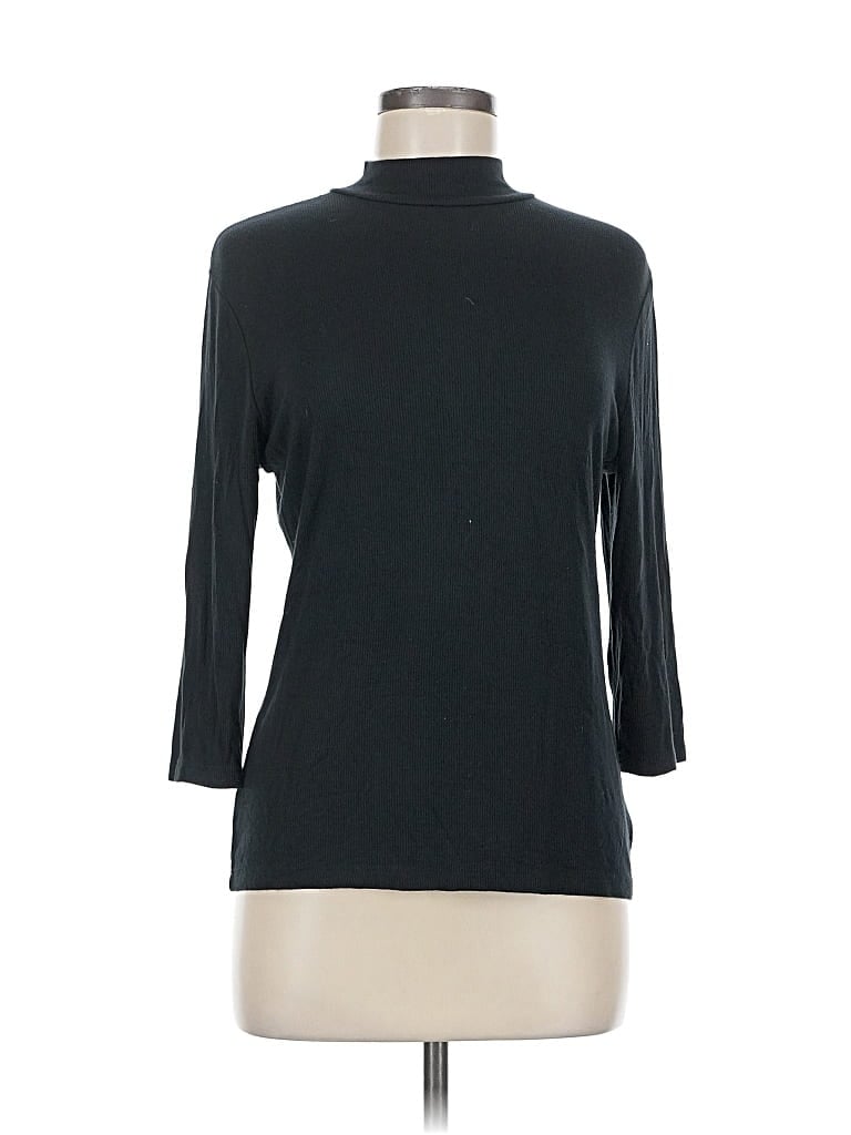 Pre-owned Prolōgue Long Sleeve Turtleneck In Black