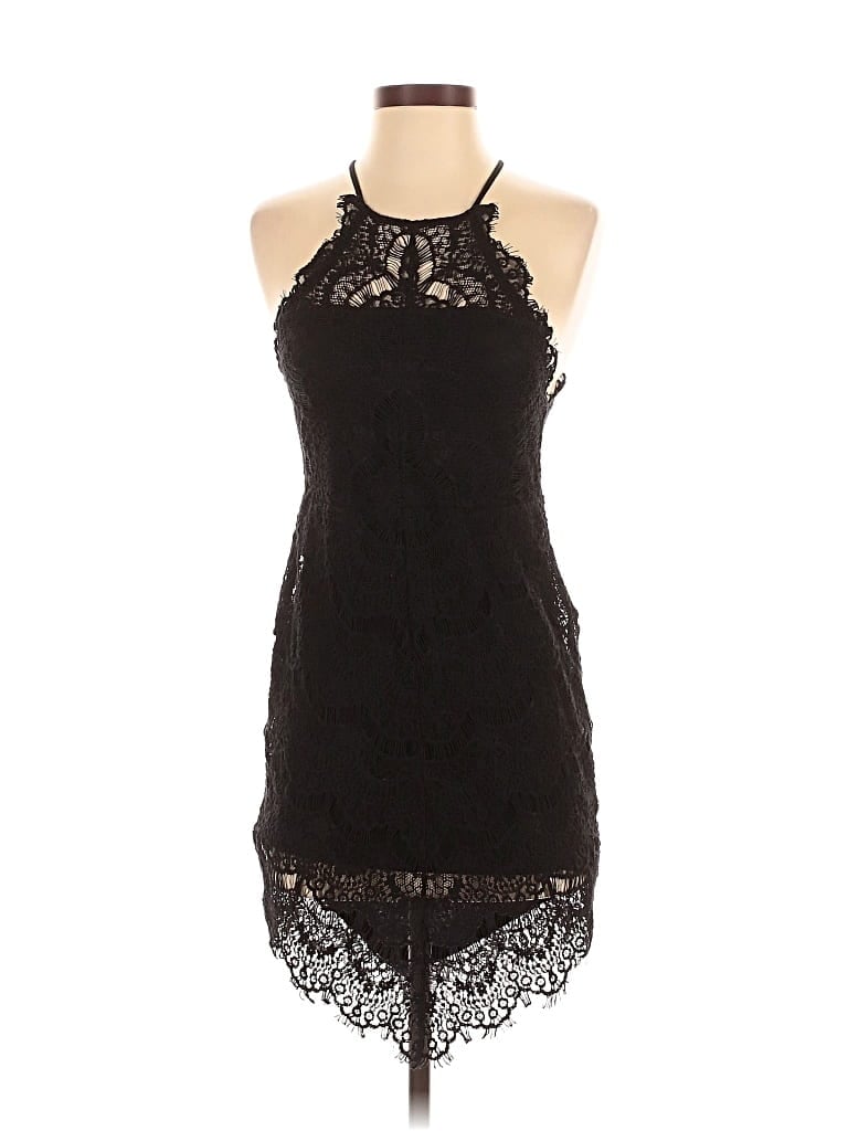 Pre-owned Intimately By Free People Cocktail Dress In Black