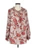 Unbranded Pink Long Sleeve Blouse Size L - photo 1