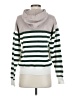 Soia & Kyo Stripes Green Pullover Hoodie Size XS - photo 2