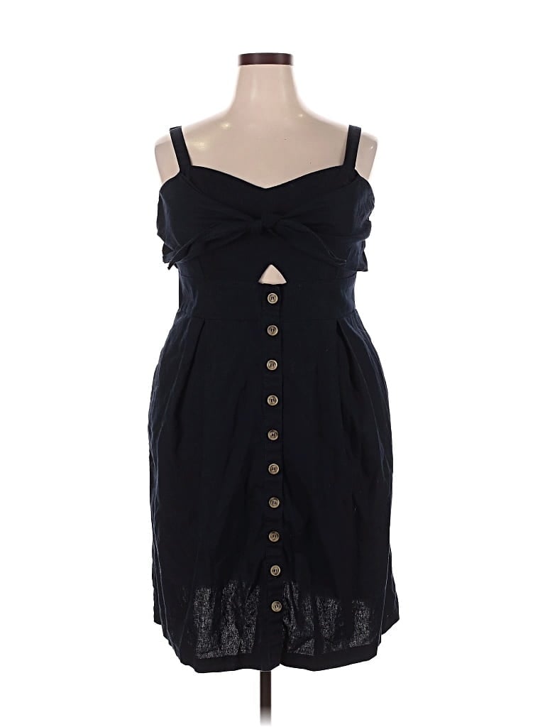 Pre-owned City Chic Cocktail Dress In Black