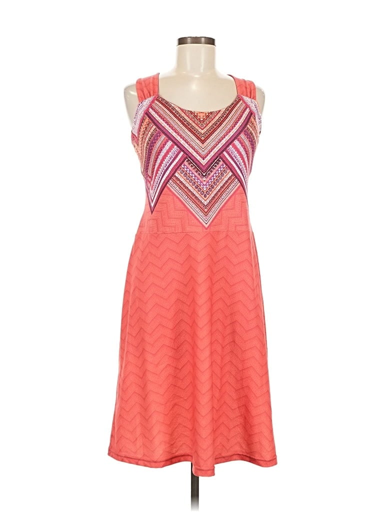 Pre-owned Prana Casual Dress In Orange
