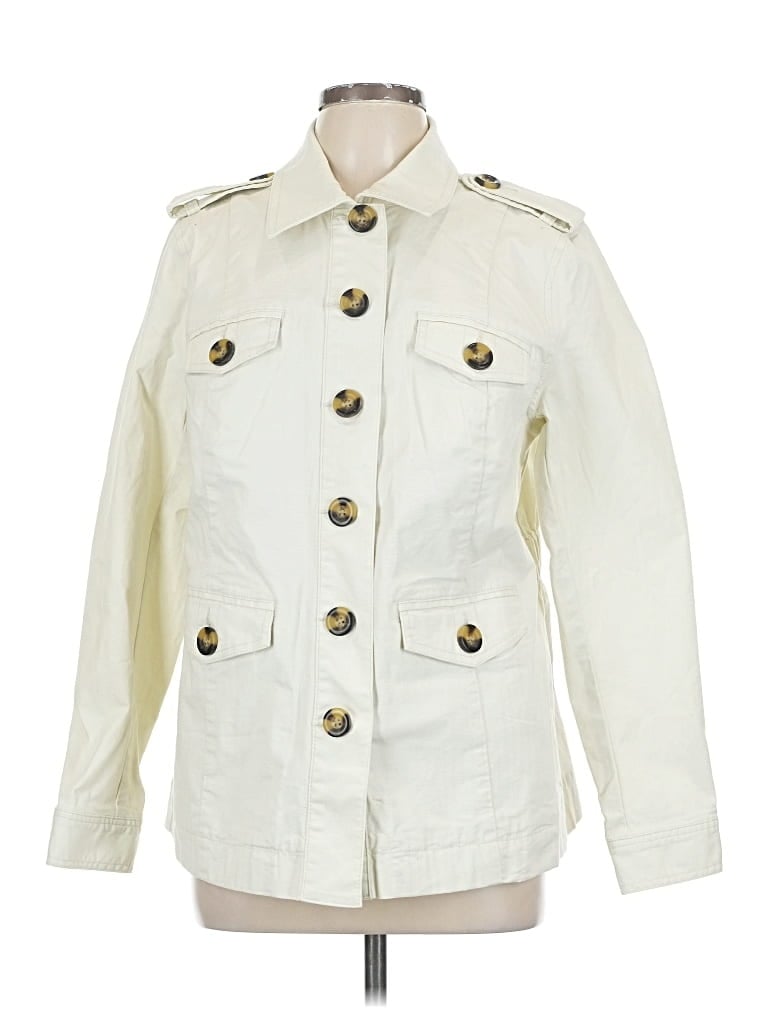 Pre-owned Cabi Jacket In White