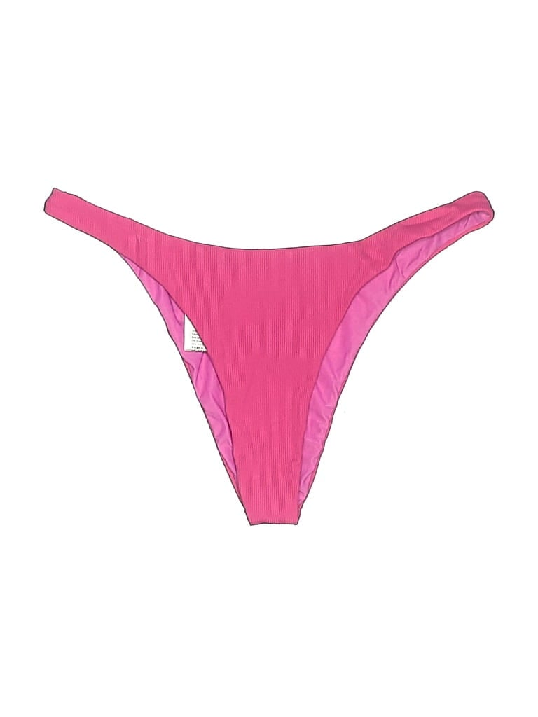 Pre-owned Attico Swimsuit Bottoms In Pink