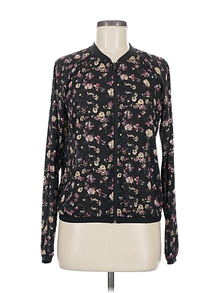 Pre-owned Maurices Cardigan Sweater In Black