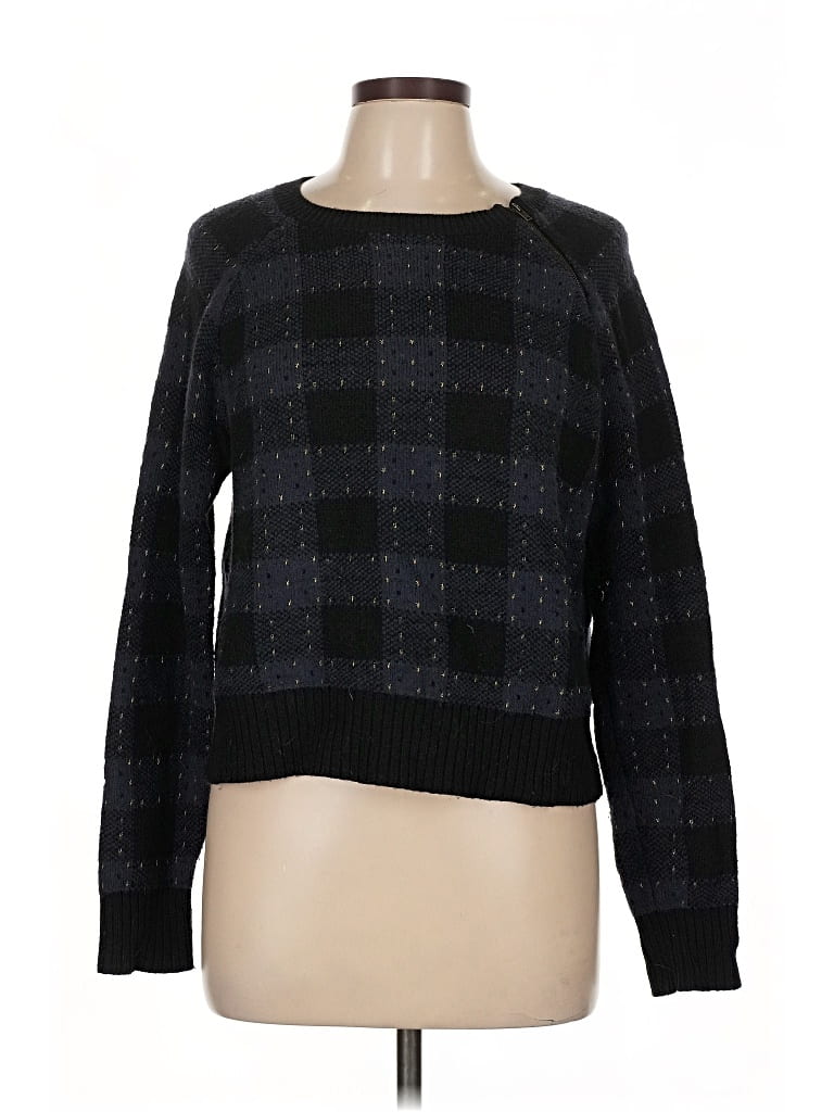 Pre-owned Banana Republic Factory Store Pullover Sweater In Black