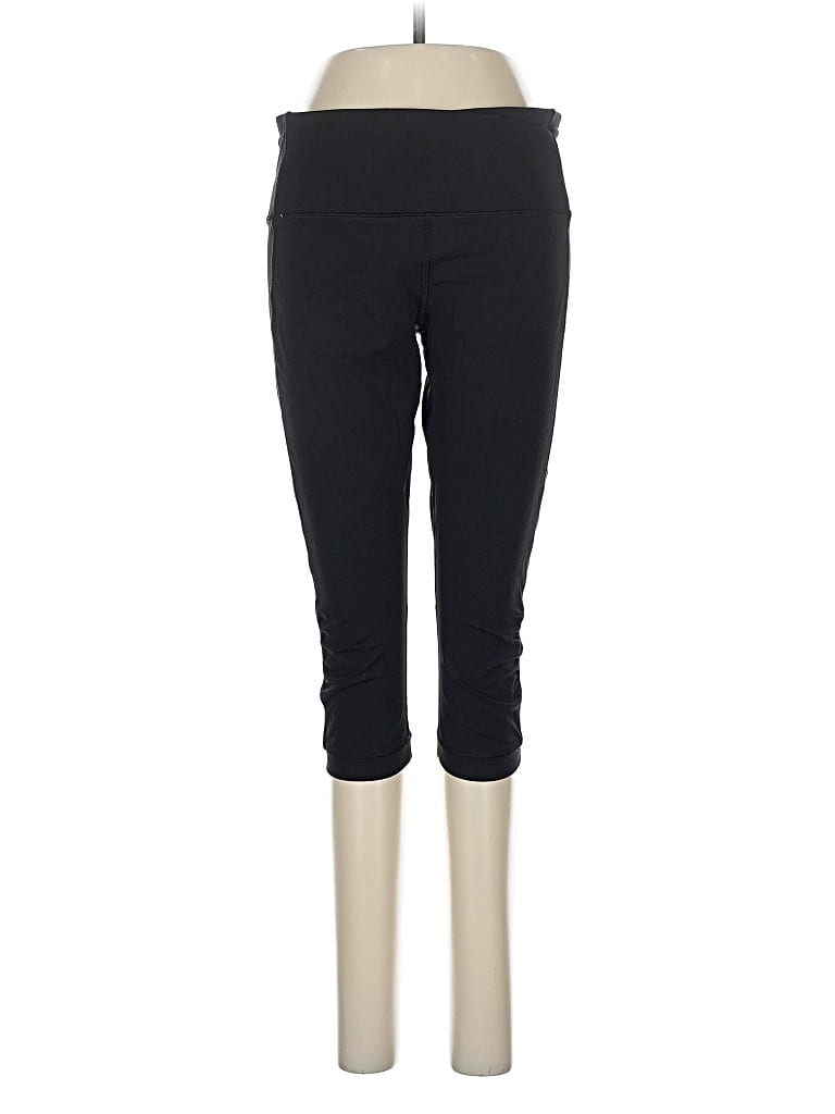 Pre-owned Lululemon Athletica Active Pants In Black