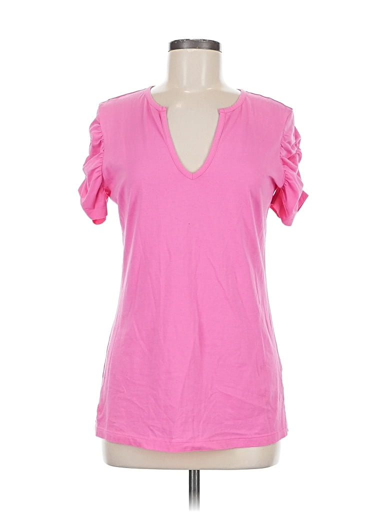 Pre-owned Lilly Pulitzer Short Sleeve T-shirt In Pink