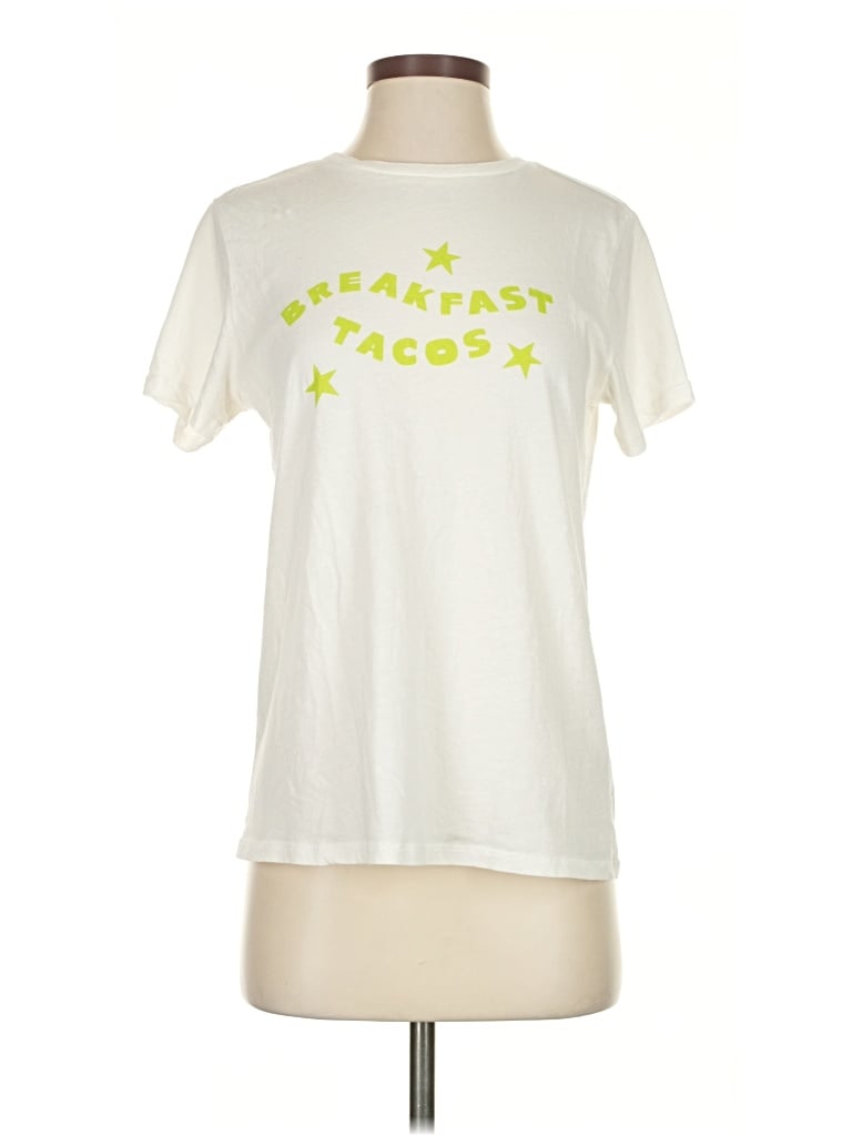 Pre-owned Bando Short Sleeve T-shirt In White