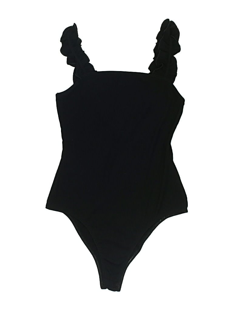 Pre-owned Le Lis Bodysuit In Black