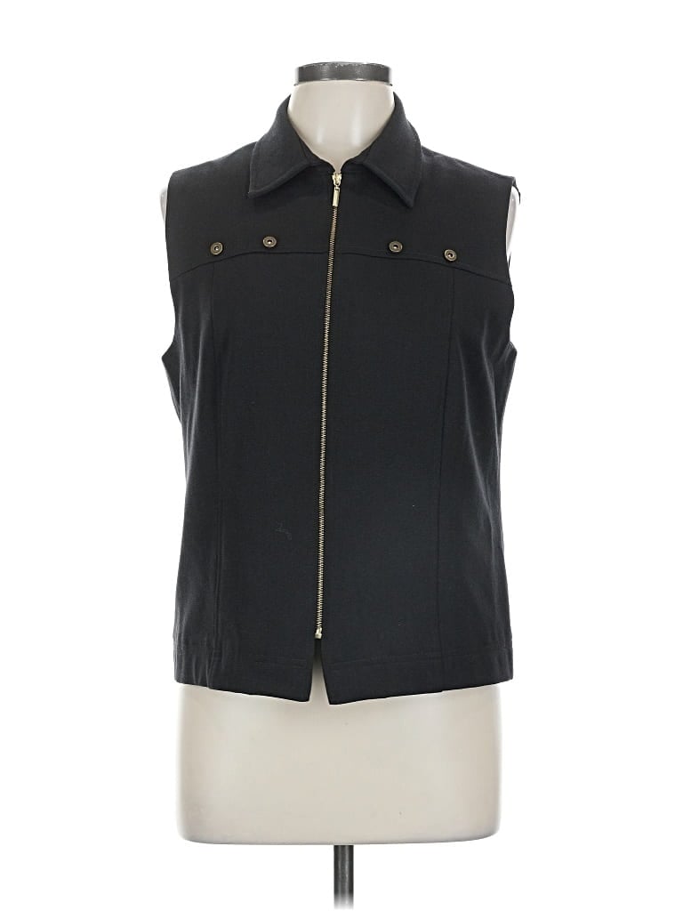 Pre-owned Norton Mcnaughton Vest In Black