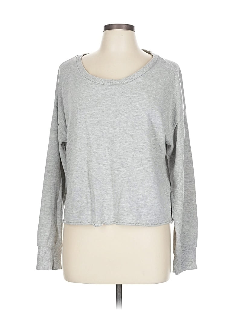 Pre-owned Colsie Sweatshirt In Gray