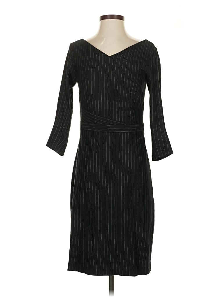 Pre-owned Ann Taylor Cocktail Dress In Black