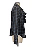 ABS Allen Schwartz Plaid Black Long Sleeve Blouse Size S - photo 4