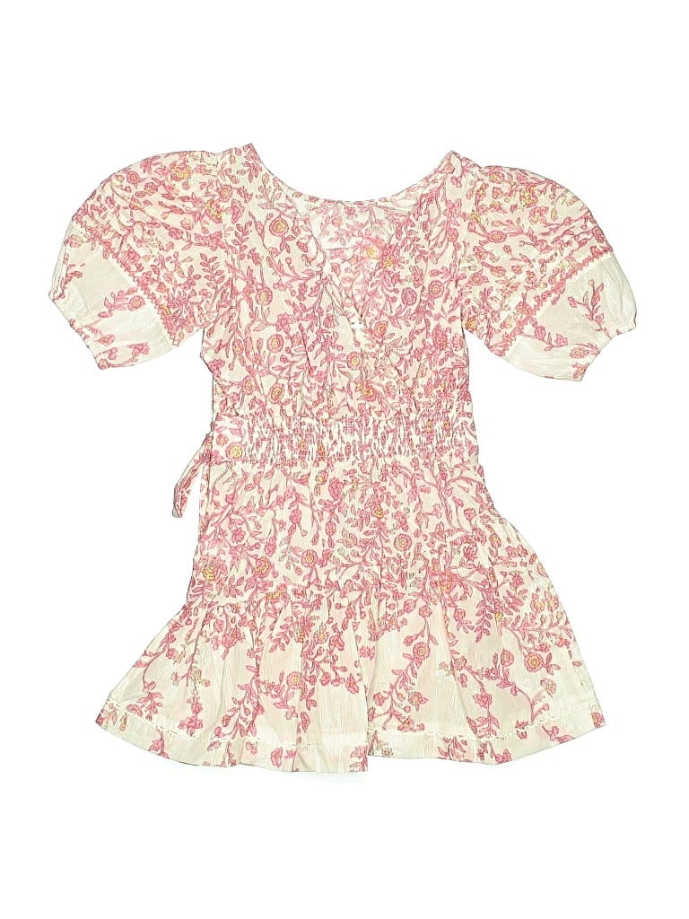 Pre-owned Poupette St Barth Kids' Dress In Pink
