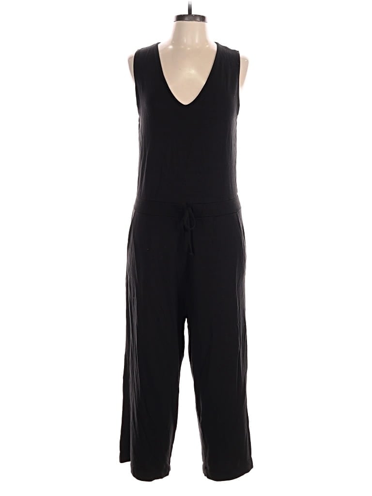 Pre-owned Quince Jumpsuit In Black