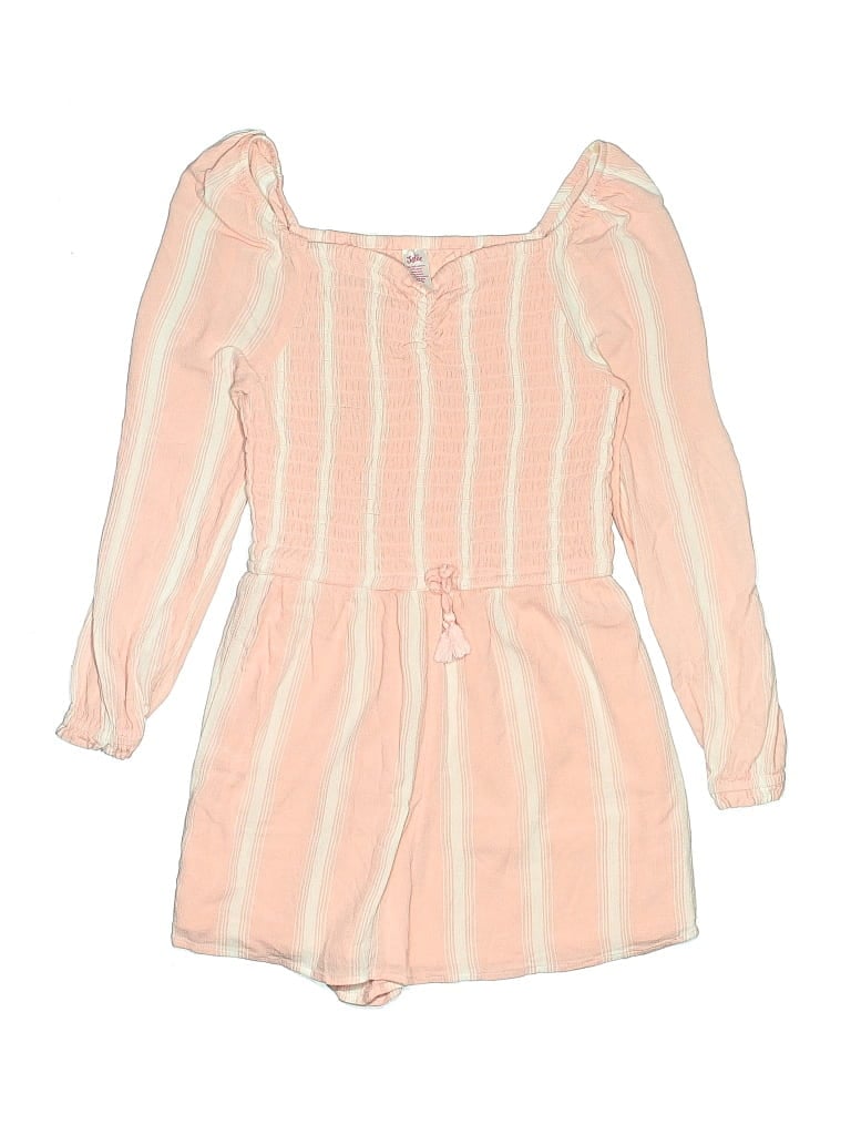 Pre-owned Justice Kids' Romper In Pink