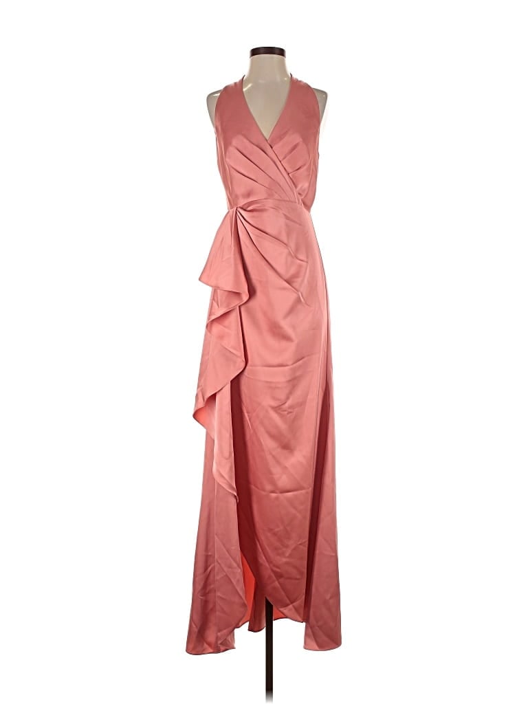 Pre-owned Theia Cocktail Dress In Pink