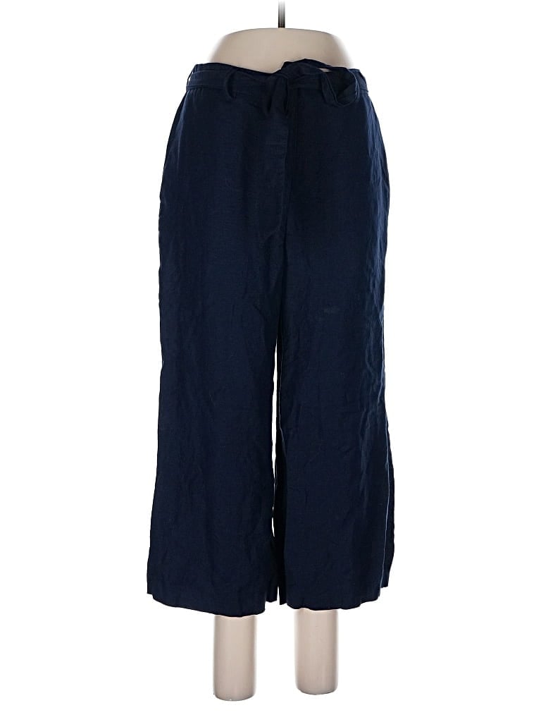 Pre-owned Bar Iii Linen Pants In Blue
