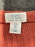 Sigrid Olsen Red Pullover Sweater Size L - photo 7
