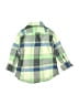 Crewcuts Plaid Green Long Sleeve Button-Down Shirt Size 2 - photo 2