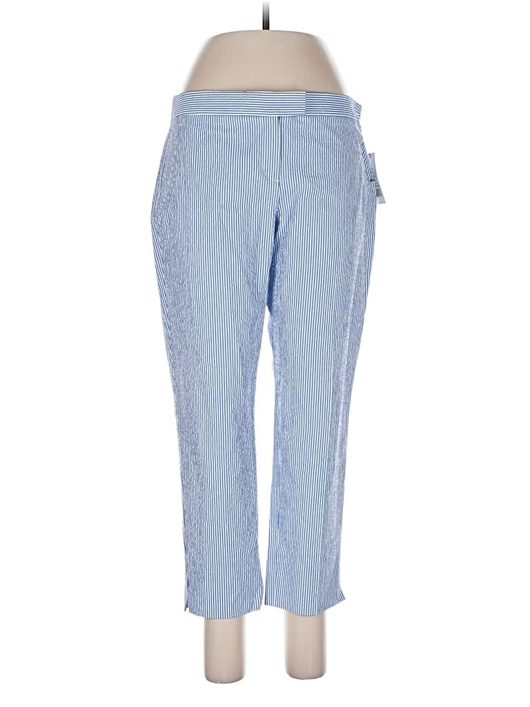 Pre-owned Theory Casual Pants In Blue