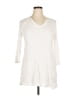 Allen Allen Ivory 3/4 Sleeve Top Size XL - photo 1