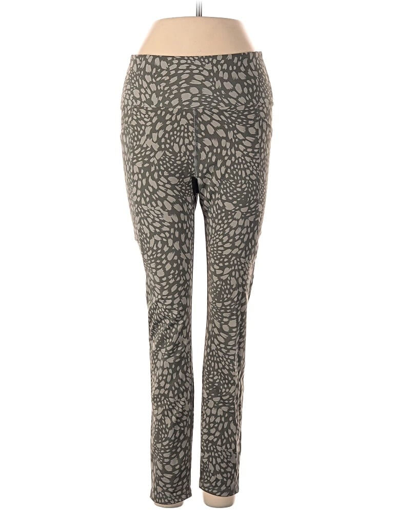 Pre-owned Lou & Grey Active Pants In Gray