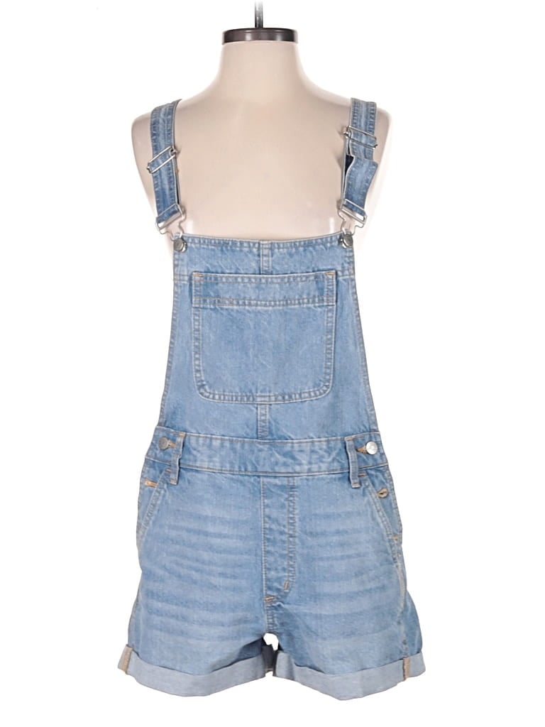 Pre-owned Bdg Romper In Blue