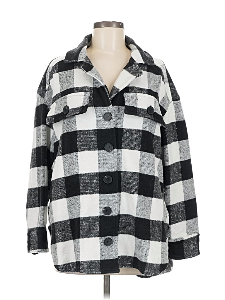 Pre-owned La Miel Coat In Gray