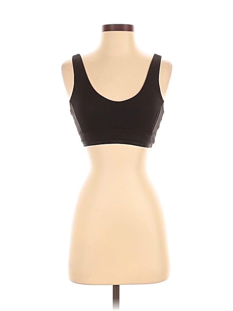 Pre-owned Calvin Klein Performance Sports Bra In Black